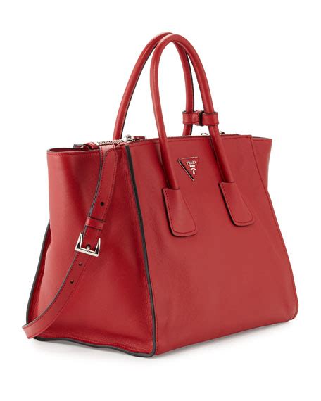 prada city calf large twin pocket tote|Prada City Calf Large Twin.